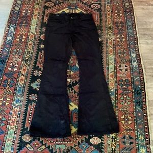 J Brand velvet bell bottoms size 29 Martini style